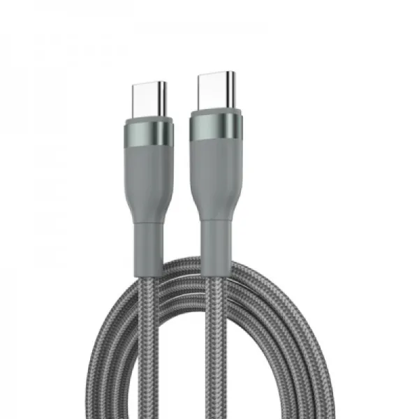 Кабель WIWU Concise USB-C to USB-C 2m 100W Grey