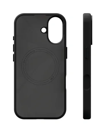 Чехол защитный VLP Aster Pro Case с MagSafe для iPhone 17, черный